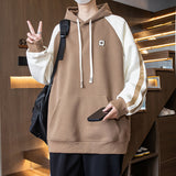 fall outfits men Spring and Autumn Hooded Sweater Boy 12-15 Years Old Junior High School Student Long Sleeve T-shirt 13 Bottoming Shirt Top