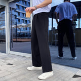 classy outfits Join for Payment Men's Draping Wide-Leg Pants Loose Trousers Men's Solid Color Suit Pants Men's Pants