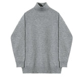 Itooh Oversized Loose Turtleneck Sweater