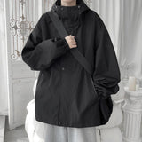 ITOOH Oversized Windbreaker Hooded Jacket