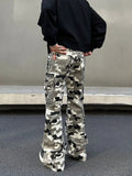 ITOOH Pockets Camouflage Cargo Pants