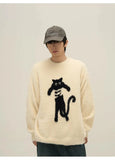 Itooh Printed Kitten Sweaters