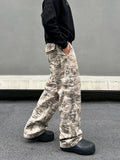 ITOOH Relaxed Fit Camouflage Cargo Pants