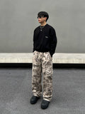 ITOOH Relaxed Fit Camouflage Cargo Pants