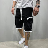 Itooh Summer Gym quick-drying shorts Casual fitness streetwear men's jogging short pants men Multi-pocket sport casual hip cargo short