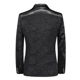 Itooh Fashion New Men's Casual Boutique Business Personalized Printing Slim Fit Suit Coat Blazers Jacket Dress Big Size 6XL