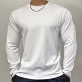 Itooh Men Sweatshirts Fashion O-Collar Pullovers Streetwear Loose Hoodies Male Spring Autumn Solid Soft Sweatshirt Tops