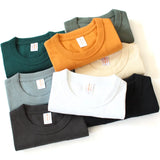 Itooh 220g Cotton Comfortable Thickness T-shirt Men's Round Neck Short Sleeves Heavy Casual Pullover Top Women's Simple Basic T-shirt