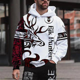 ITOOH Men's Hoodie 3D Printed sweatshirts outdoors Pullover clothing Daily Fashion Autumn oversized Long Sleeve Hoodies for Men