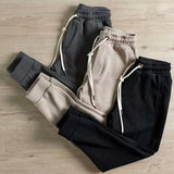 Itooh Men Autumn Cotton Sweatpants Loose Casual Jogging Pants Male Outdoor Straight Sport Trousers Pantalon Hommes Buttock Pocket 3XL