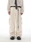 Itooh  Wide Cargo Pants Men Baggy Oversize Cargo Trousers Male Oversize  Loose Casual Streetwear Hip Hop Pocket Spring