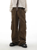 Itooh  Wide Cargo Pants Men Baggy Oversize Cargo Trousers Male Oversize  Loose Casual Streetwear Hip Hop Pocket Spring