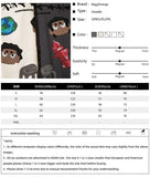 Itooh  Hip Hop Funny Japanese Cartoon Print Hoodie Sweatshirt Streetwear Pullover Hooded Women Men Harajuku Fashion Casual Loose Tops