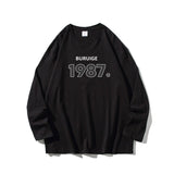 ITOOH  Printed Men Oversized T-shirts Cotton Men's Casual O neck Long Sleeve Tees  Harajuku Male Bagggy Pullovers