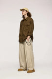 ITOOH Japanese Loose Thick Wide-Leg Pants