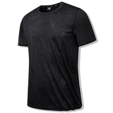 Itooh Men T-shirt Summer Fitness Training Casual Short Sleeve Shirt Men Gym Bodybuilding Tees Tops Men's sports T-shirt