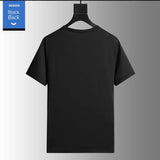 Itooh Summer Thin T Shirt Men Ice Silk Breathable Mesh O Neck Short Sleeve Printing Quick Dry Loose Half Sleeve Tees Sport T-Shirts