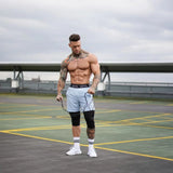 Itooh Men Fitness Bodybuilding Shorts Gyms Workout Male Breathable Quick Dry Sportswear Jogger New Beach Sport Shorts Men's sweatpants