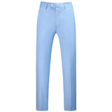 Itooh  Fashion New Men's Leisure Casual Boutique Solid Color Business Groom Wedding Pants Trousers