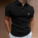 Itooh new Men Sport slim fit Polos T-Shirt Top Fitness Short Sleeve Blouse Casual Slim Fit Summer Breathable Gym Bodybuilding