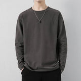 Itooh Spring Summer Men Basic Solid Color T-Shirts Mens  Slim Fit Soft Tops Tees Male Oversized Plain TShirts M-5XL