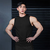 Itooh New Gym Sleeveless Shirt Workout Tank Top Men Bodybuilding Tight Clothing Fitness Mens Sports Vests Muscle Man Tank Tops