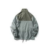 Itooh Loose Cargo Jacket Men's Japanese Trend Retro Pullover Jacket Color Matching Unisex Outdoor Motor Coats Pocket Parkas Teachwear