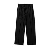 Itooh Drawstring Sweatpants Men's Fashion Casual Wide-leg Pants Men Streetwear Loose Straight Trousers Mens Joggers Track Pants S-2XL