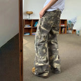 Itooh  Camouflage Cargo Pants Men Oversize Camo Trousers Male Loose Casual Vintage Streetwear Hip Hop Safari Style