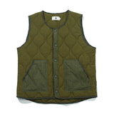 Itooh Military Cotton Sleeveless Jacket Men's American Vintage Cardigan Coats Warm Vest Winter Street Trend Loose Cotton Padded Vest