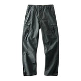 Itooh Men Fishing Pants Outdoor Trousers Elastic Stretch Cargo Pants Waterproof Windproof Man Trousers Sports Hiking Work Trousers