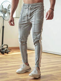 Itooh New Fashion Brand High-Quality Cotton Casual Slim Men's Trousers Gym Training Fashion Jogging Foot Pant