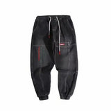 Itooh New Men Streetwear Hip Hop Cargo Pants Mens Jeans Elastic Harem Joggers Pants Autumn Spring Trousers Men Clothing S-4XL