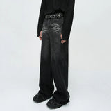 ITOOH American Style Streetwear Wide Leg Pants