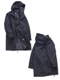 Itooh Spring Autumn Long Trench Coat Men Fashion Hooded Windbreaker Black Overcoat Casual Jackets