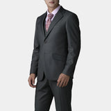 ITOOH Lead Gray Three-Piece Suit -Original Design for Formal Occasions, Weddings, Groomsmen Attire -High-End Fabric