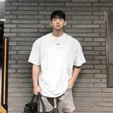 Itooh Hip Hop Oversize M-3xl Men Loose Fitness T Shirt Fashion Gym Running T-shirts Summer Gym Short Sleeve Cotton Casual Tees Tops