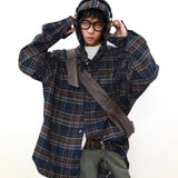 ITOOH Street Casual Spring Mens Set Hooded Plaid Long Sleeved Shirt Jacket+Multi Pocket Trendy Pants 2-piece Male Fashion Suits New