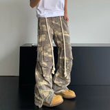 Itooh  Camouflage Cargo Pants Men Oversize Camo Trousers Male Loose Casual Vintage Streetwear Hip Hop Safari Style