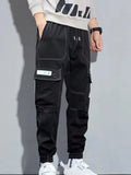 ITOOH Men's Cargo Pants Joggers Black Male Trousers Stacked Multipockets Multi Pocket Cheapest Cheap Big Size Slacks Korean Style Y2k