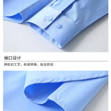 Itooh Spring and Autumn New Men's Long-Sleeved Shirt Mulberry Silk Business Casual Men's Formal Fashionable No-Iron Stretch Shirt