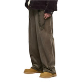 ITOOH Y2k Corduroy Cargo Loose Pants