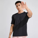 Itooh Men T-shirt Summer Fitness Training Casual Short Sleeve Shirt Men Gym Bodybuilding Tees Tops Men's sports T-shirt