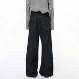 ITOOH Seoul Drift Wide Leg Denim Jeans