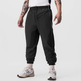 Itooh Black Loose Casual Pants Men Joggers Gym Fitness Sweatpants Running Sports Quick Dry Trousers Male Training Sportswear Bottoms