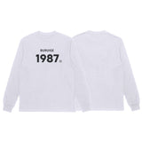 ITOOH  Printed Men Oversized T-shirts Cotton Men's Casual O neck Long Sleeve Tees  Harajuku Male Bagggy Pullovers