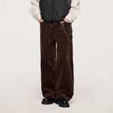 ITOOH Y2k Corduroy Cargo Loose Pants