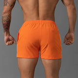 Itooh New men's gym shorts men's training gym stretch shorts quick dry jogging casual shorts Men Beach pants