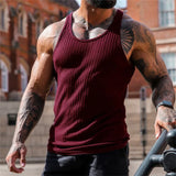 Itooh Camouflage Muscle Vest Men Vest Gym Clothing Bodybuilding Stringer Tank Top Men Training Sleeveless T-Shirt Fitness Mens Tanktop