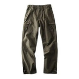 Itooh Men Fishing Pants Outdoor Trousers Elastic Stretch Cargo Pants Waterproof Windproof Man Trousers Sports Hiking Work Trousers